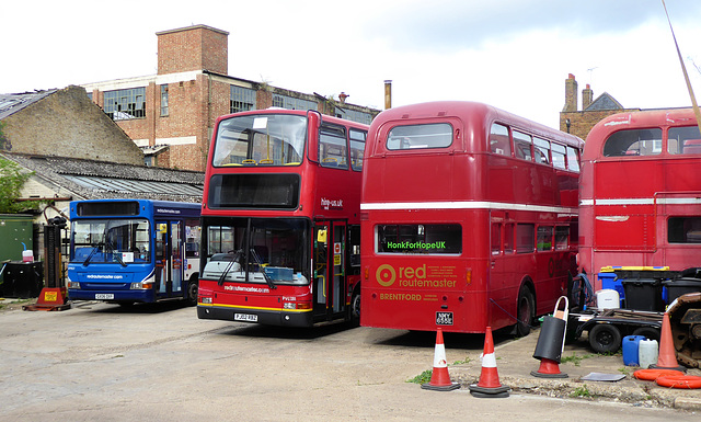 Red Routemaster Buses (5) - 12 September 2020
