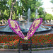 Одесса, Бабочка у фонтана в Городском Парке