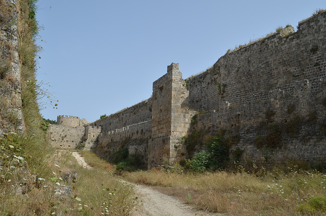 The Fortress of Rhodes, The Path Between the Walls to Spanish Tower