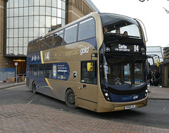 Stagecoach Midlands 11138 (SK68 LVL) in Peterborough - 18 Feb 2019 (P1000347)