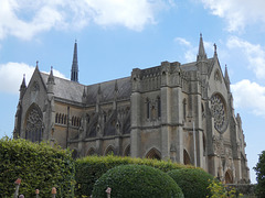 Arundel Cathedral From the Castle Gardens