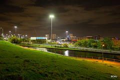 Glasgow by night, Speirs Wharf