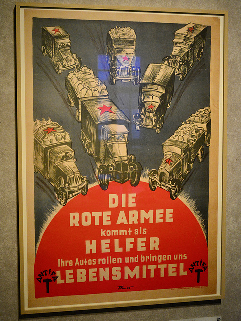 Dresden 2019 – Stadtmuseum – Die Rote Armee kommt als Helfer