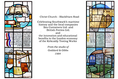 Christ Church windows - maritime connections and Kirkcaldy Testing Works