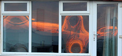 Reflections of a Seaford Bay sunset close-up 29 11 2021