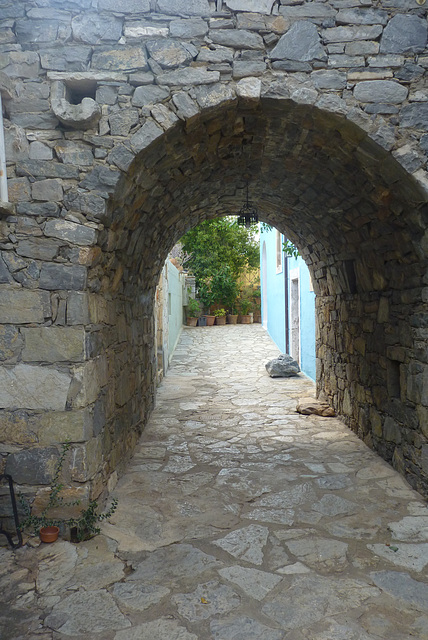 Pueblo típico de Creta
