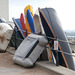 Dinghys are ready to be put into winter storage
