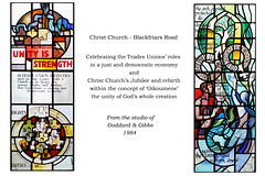 Christ Church windows - Trades Unions &  Christ Church within Oikoumene