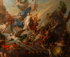 Ceiling Detail, Chatsworth House, Derbyshire