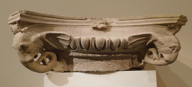 Elephant Capital from Petra in the Metropolitan Museum of Art, June 2019
