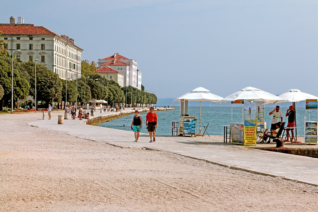 Zadar - Die Uferpromenade (2)
