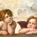 Dresden 2019 – Gemäldegalerie Alte Meister – Detail of the Sistine Madonna