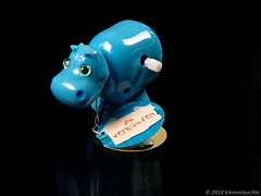 Hippo mit Federmotor, Spielzeug, Kunststoff (2018)