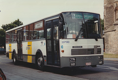De Lijn contractor - Gruson Autobus 357130 (3271 P) in Poperinge - 6 Aug 1996