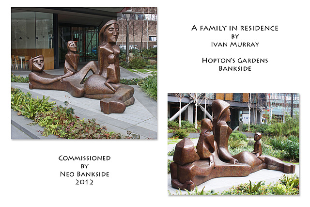 Family in residence by Ivan Murray - Bankside - London - 2.2.2018