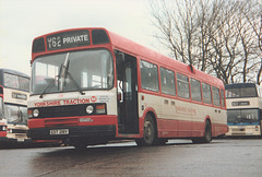 Yorkshire Traction 218 (EDT 218V) at Waterloo garage, Huddersfield – 22 Mar 1992 (158-09)