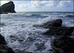 Asparagus Island from Porthcadjack