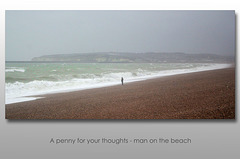 A penny for his thoughts - Seaford - 22.12.2014