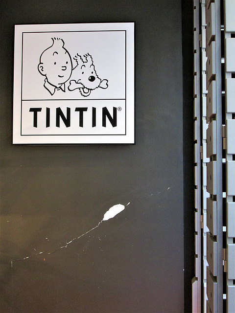 Boutique Tintin, Rue de la Colline.