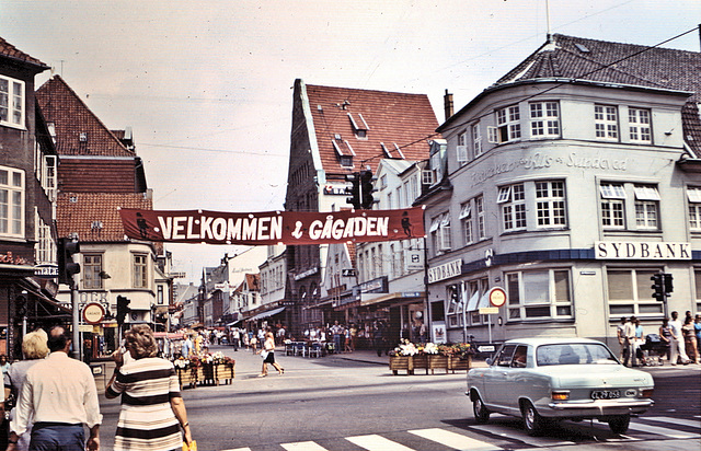 Sonderborg (DK) Juillet 1972. (Diapositive numérisée).