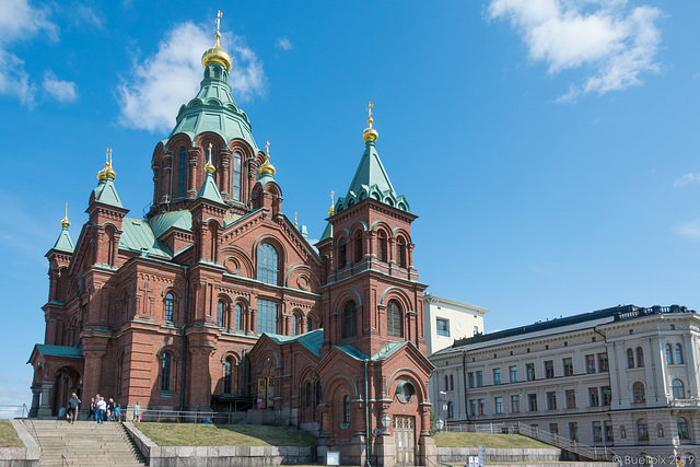 die Uspenski-Kathedrale in Helsinki, russisch-orthodoxe Kathedrale - P.i.P. (© Buelipix)
