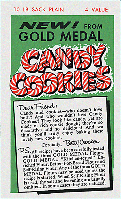 Betty Crocker Candy Cookies Leaflet, c1949