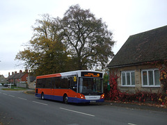 DSCF5780 Centrebus 671 (YH63 CXB) in Empingham - 28 Oct 2016