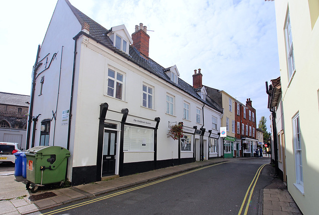 Cross Street and Market Place, Bungay, Suffolk