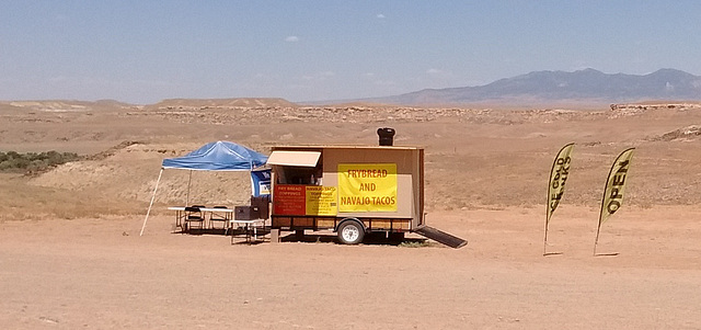 Frybread and navajo tacos