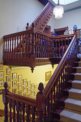 The stairway