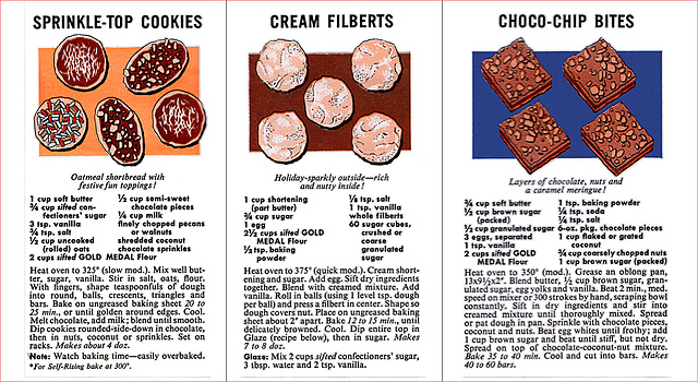 Betty Crocker Candy Cookies Leaflet (4), c1949
