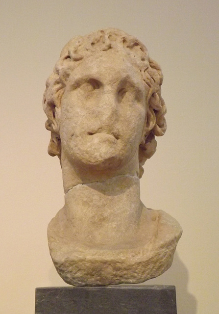 Portrait Head of a Ruler found on Delos in the National Archaeological Museum of Athens, May 2014