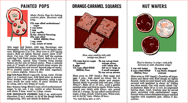 Betty Crocker Candy Cookies Leaflet (5), c1949