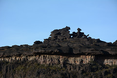 Venezuela, Fancy Shapes Rocks on the Surface of Roraima - the Result of Exposure to Wind, Water and Temperature