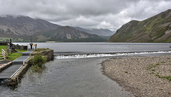 Ennerdale Water and its Weir