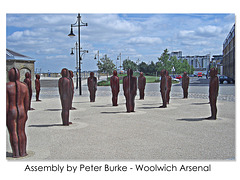 Assembly by Peter Burke Woolwich Arsenal riverside