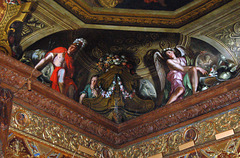 Ceiling Detail, Chatsworth House, Derbyshire