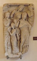 Fragment of a Sarcophagus with the Myth of Phaedra in the Palazzo Altemps, June 2012