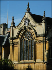 Brasenose chapel window
