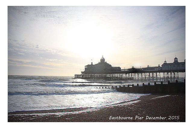 Eastbourne Pier from the East - 30.12.2015