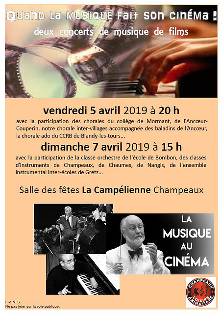Concert à Champeaux le 05/04/2019