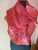 nuno-felted scarf (silk margelan)