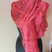 nuno-felted scarf (silk margelan)