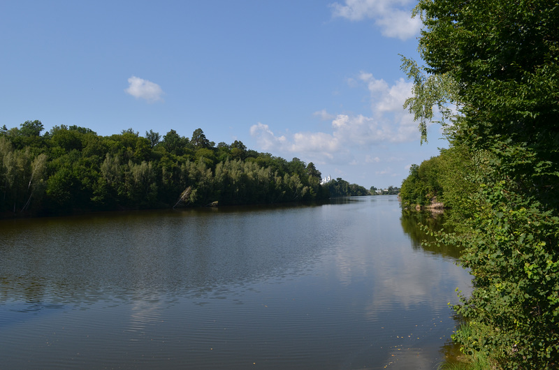 Житомирская обл., Река Тетерев выше Тригорской дамбы
