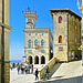 Repubblica di San Marino (RSM). Palazzo Pubblico o Palazzo del Governo.  -   Palazzo Pubblico (‘Public Palace’) is the town hall of the City of San Marino (RSM) as well as its official Government Building.
