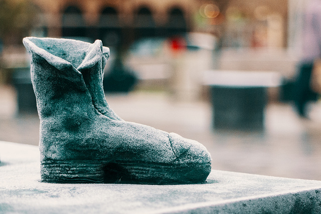 Frosty Old Boot, Outdoor Museum, Helensburgh