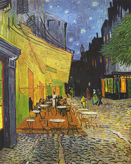 Terrasse du Café le soir : Vincent van Gogh