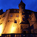 Zur blauen Stunde am Schloss in Wernigerode (2xPiP)