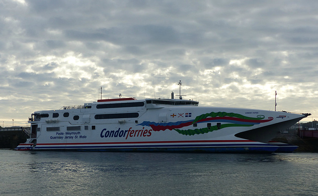 Condor Rapide at St Malo - 1 October 2014