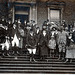 Hunt Meet at Radbourne Hall, Derbyshire 4th November 1921  photo by Ernest Aberahams of Burton upon Trent